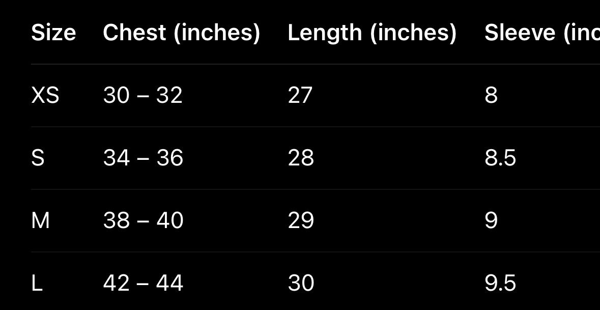 Sad Story Co. Reflection Tee – Black